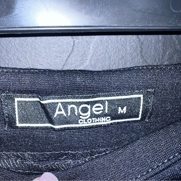 Angel Clothing mini shorts Size:M Color: Black/ floral print handmade print - Picture 4 of 7